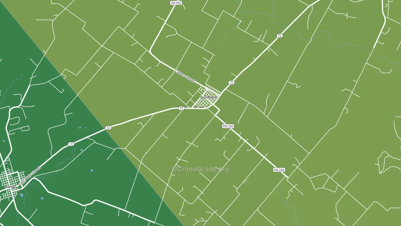 78141, TX Map of Vehicle Theft Rates