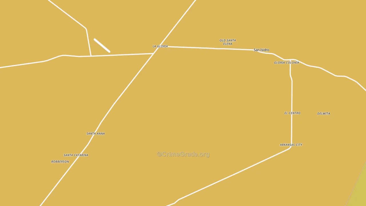 78591, TX Map of Vehicle Theft Rates
