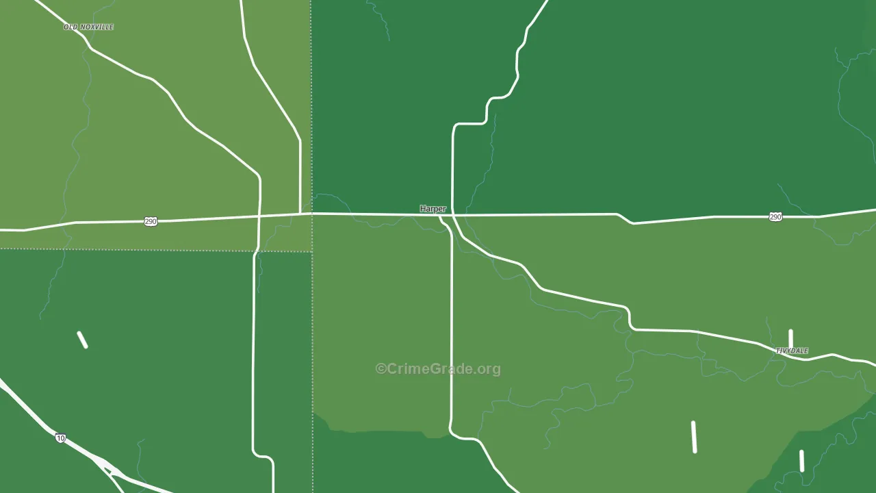 78631, TX Map of Vehicle Theft Rates