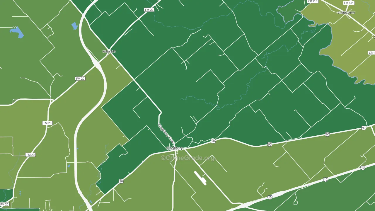 78638, TX Map of Vehicle Theft Rates