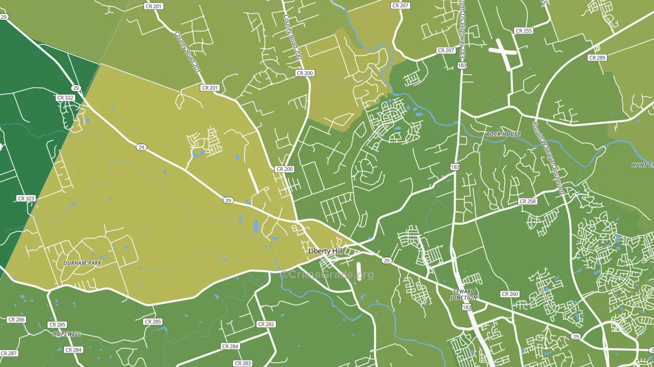 78642, TX Map of Vehicle Theft Rates