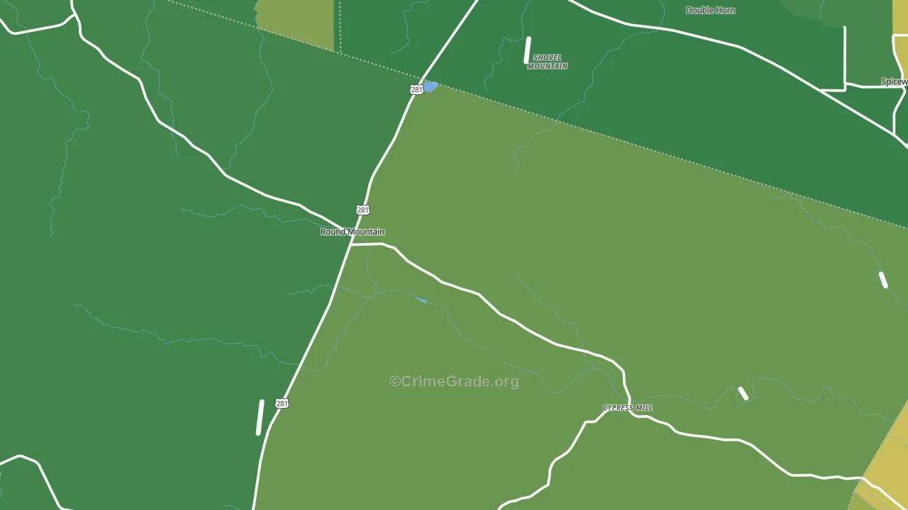 78663, TX Map of Vehicle Theft Rates