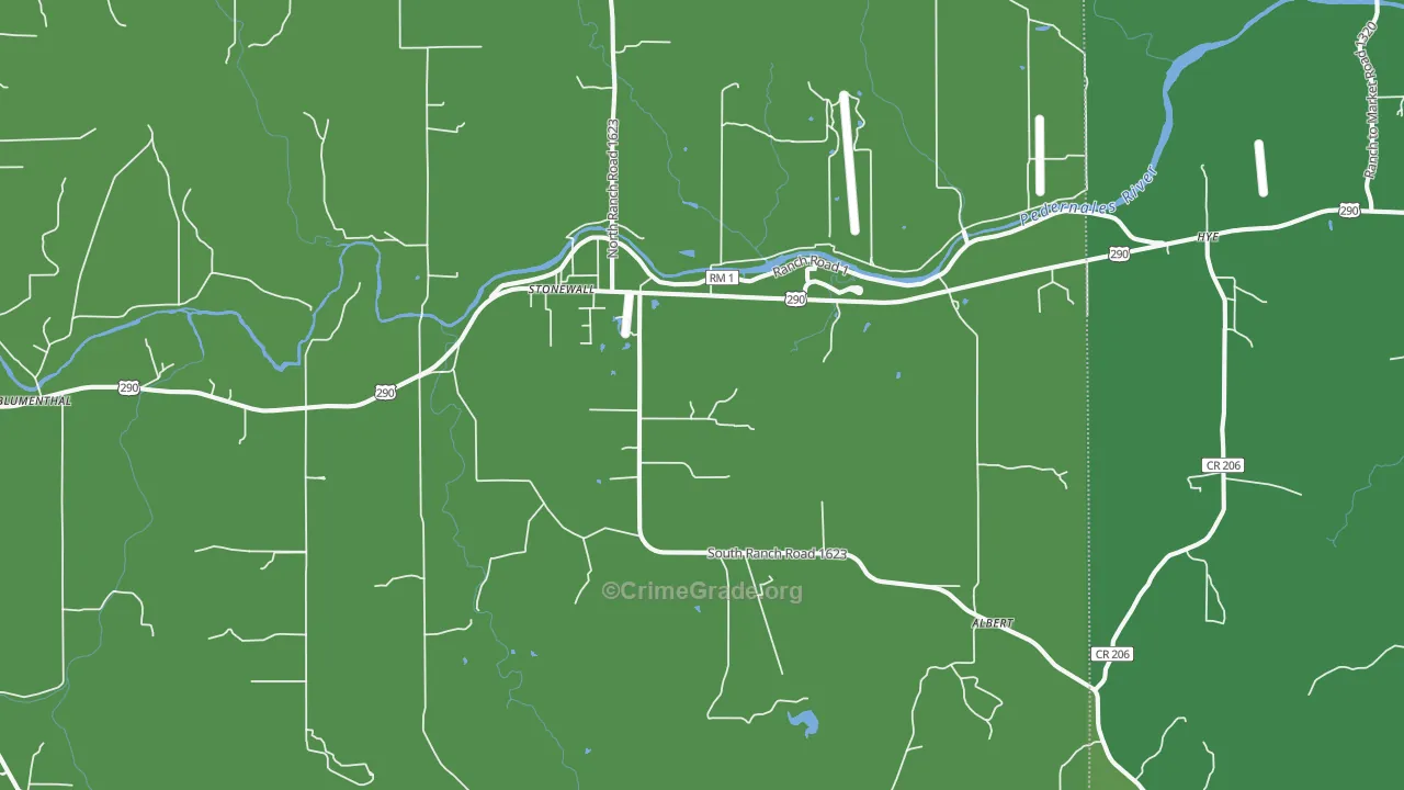 78671, TX Map of Vehicle Theft Rates
