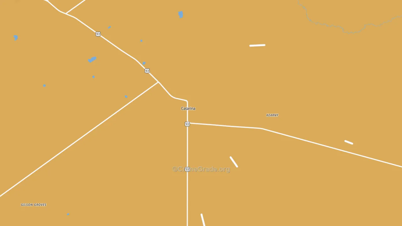 78836, TX Map of Vehicle Theft Rates