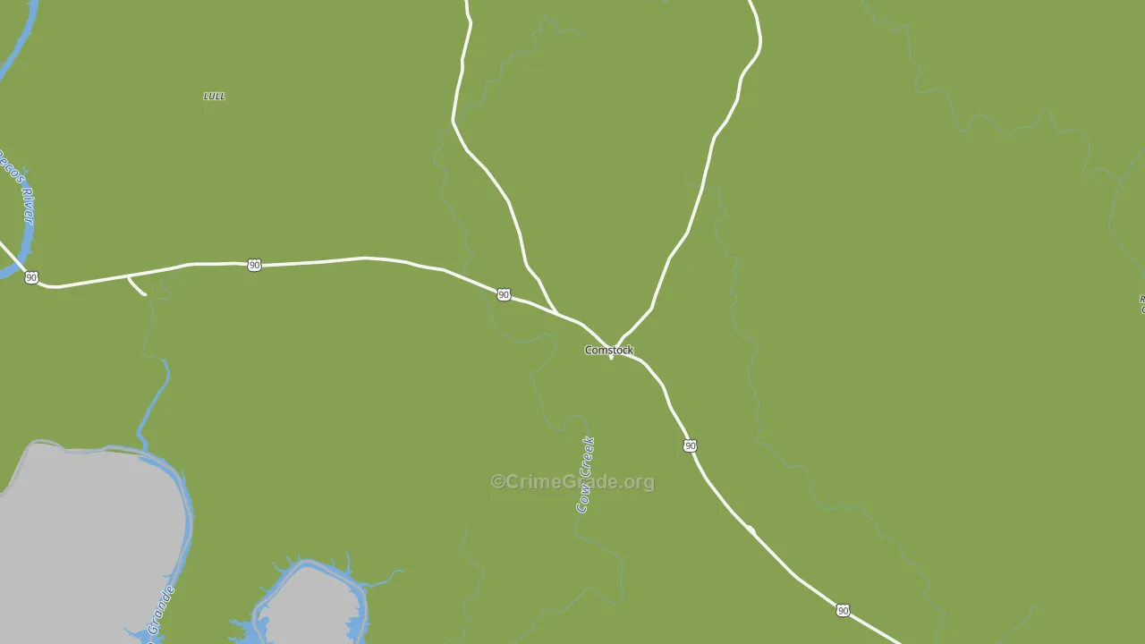 78837, TX Map of Vehicle Theft Rates