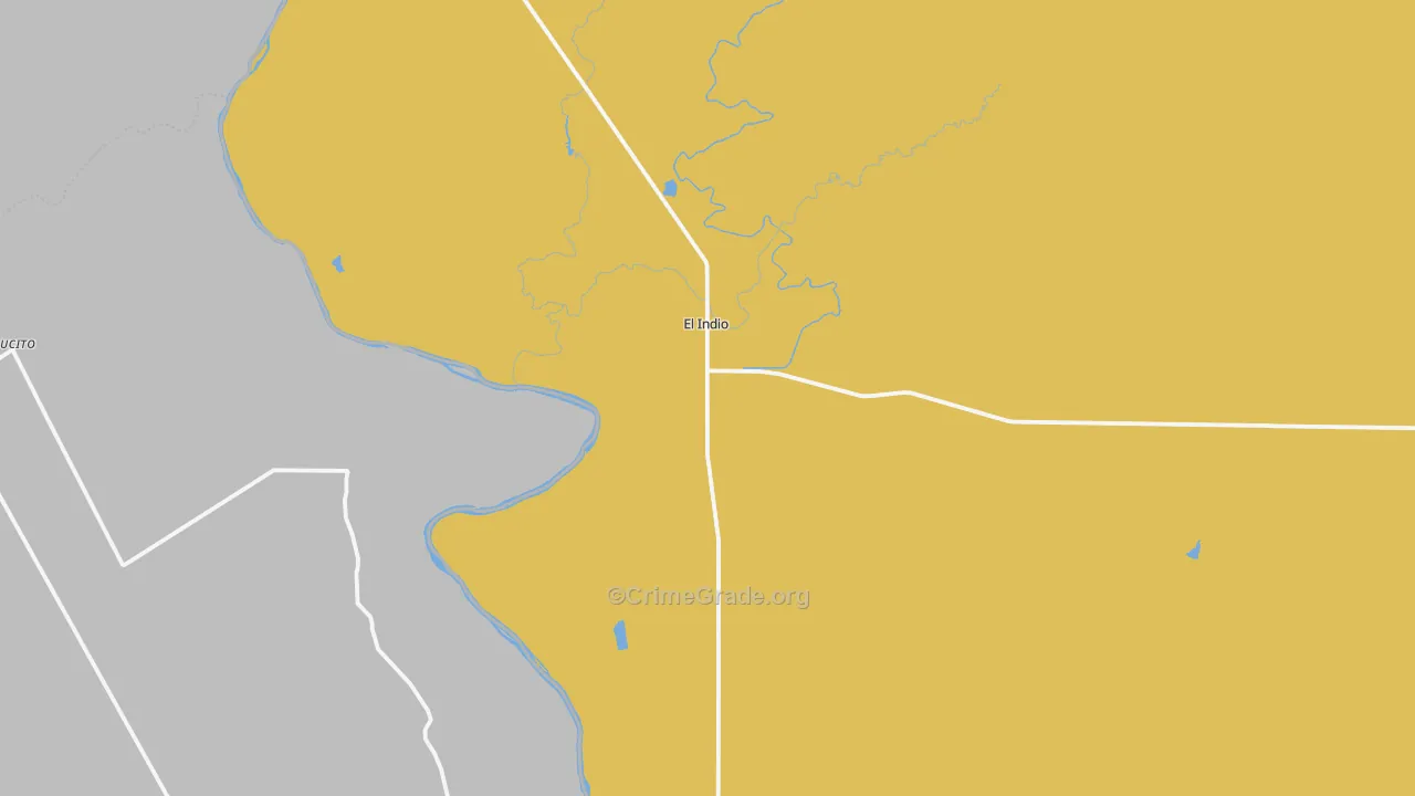 78860, TX Map of Vehicle Theft Rates