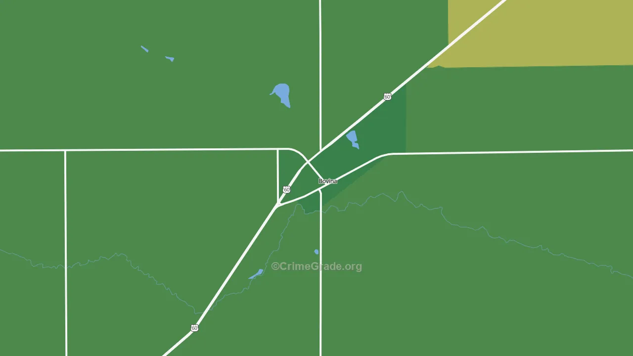 79009, TX Map of Vehicle Theft Rates