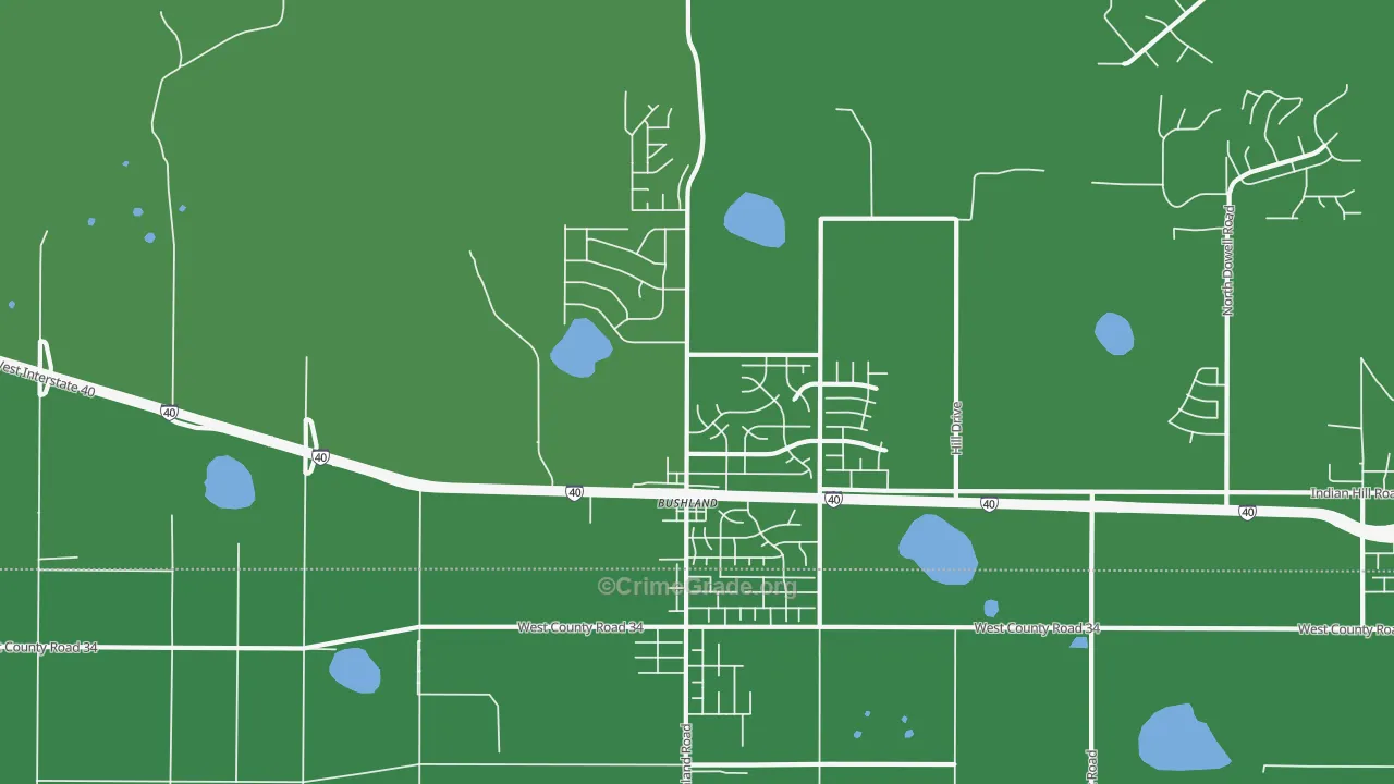 79012, TX Map of Vehicle Theft Rates