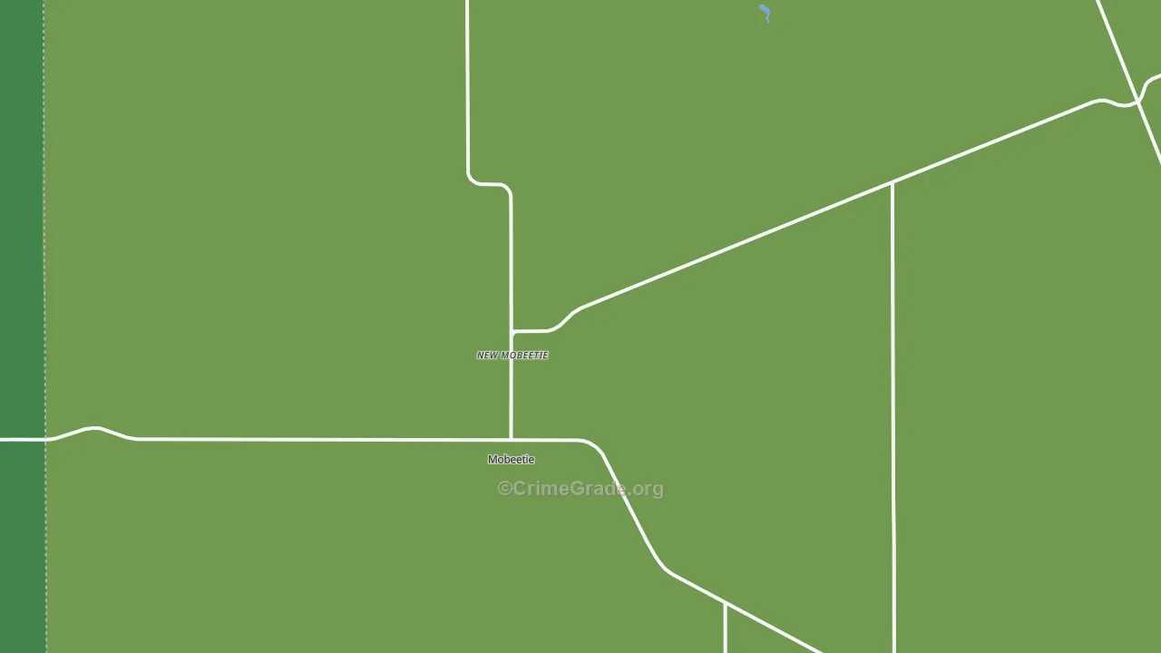 79061, TX Map of Vehicle Theft Rates