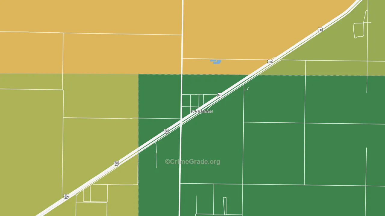 79085, TX Map of Vehicle Theft Rates