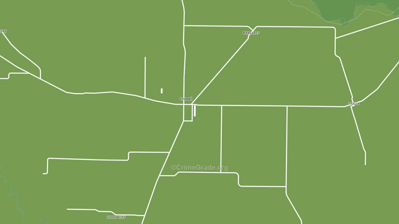 79227, TX Map of Vehicle Theft Rates
