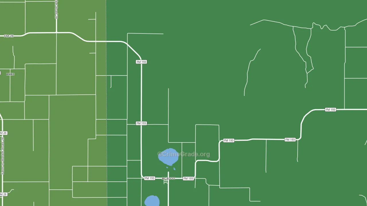 79243, TX Map of Vehicle Theft Rates