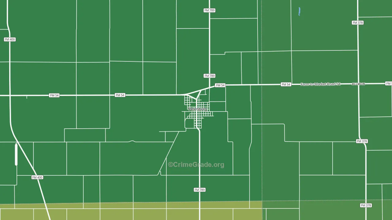 79250, TX Map of Vehicle Theft Rates