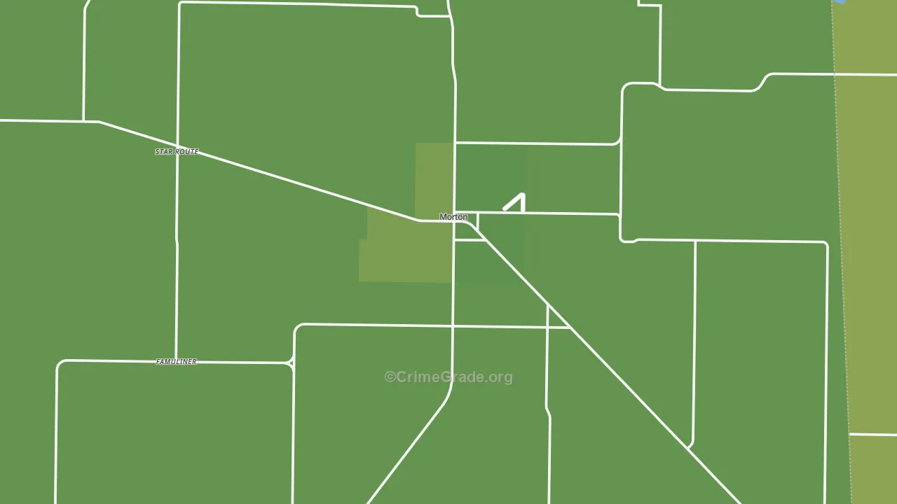 79346, TX Map of Vehicle Theft Rates