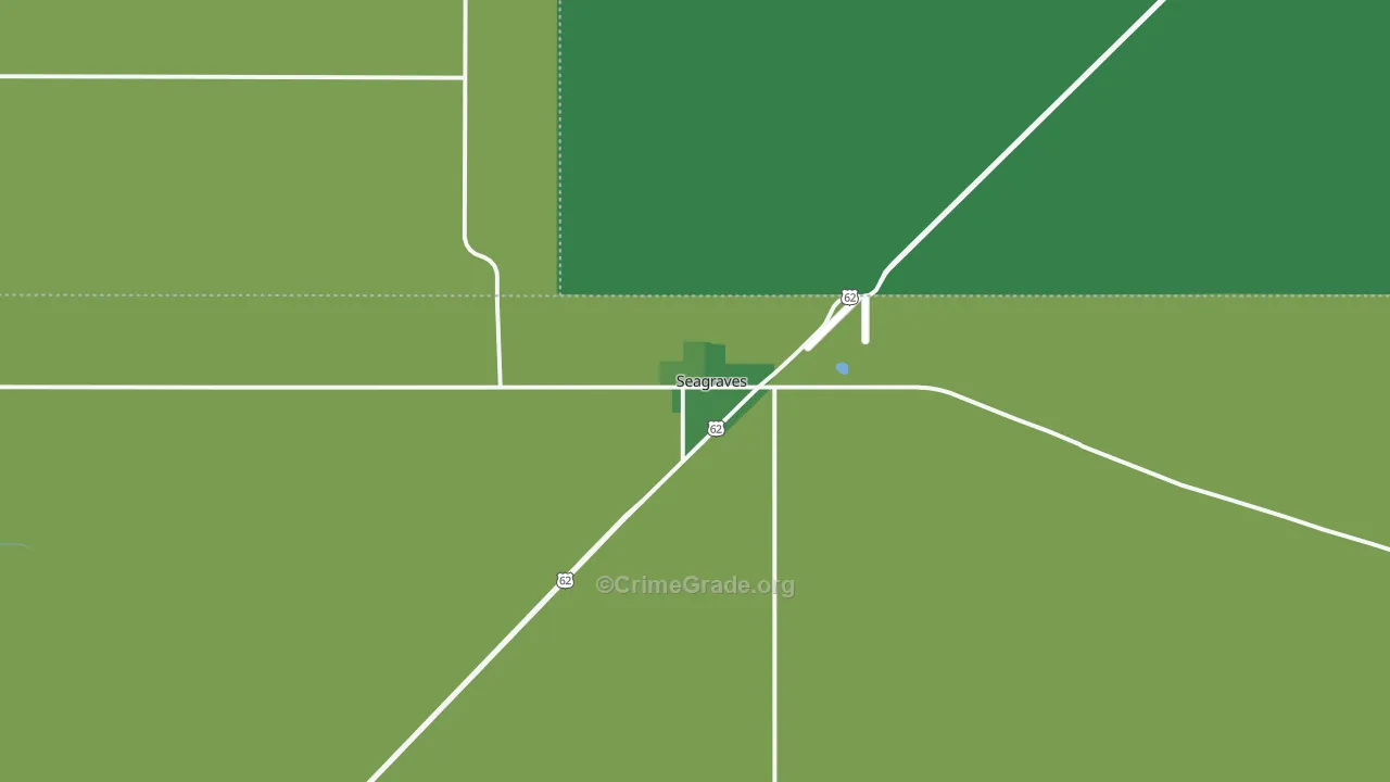 79359, TX Map of Vehicle Theft Rates
