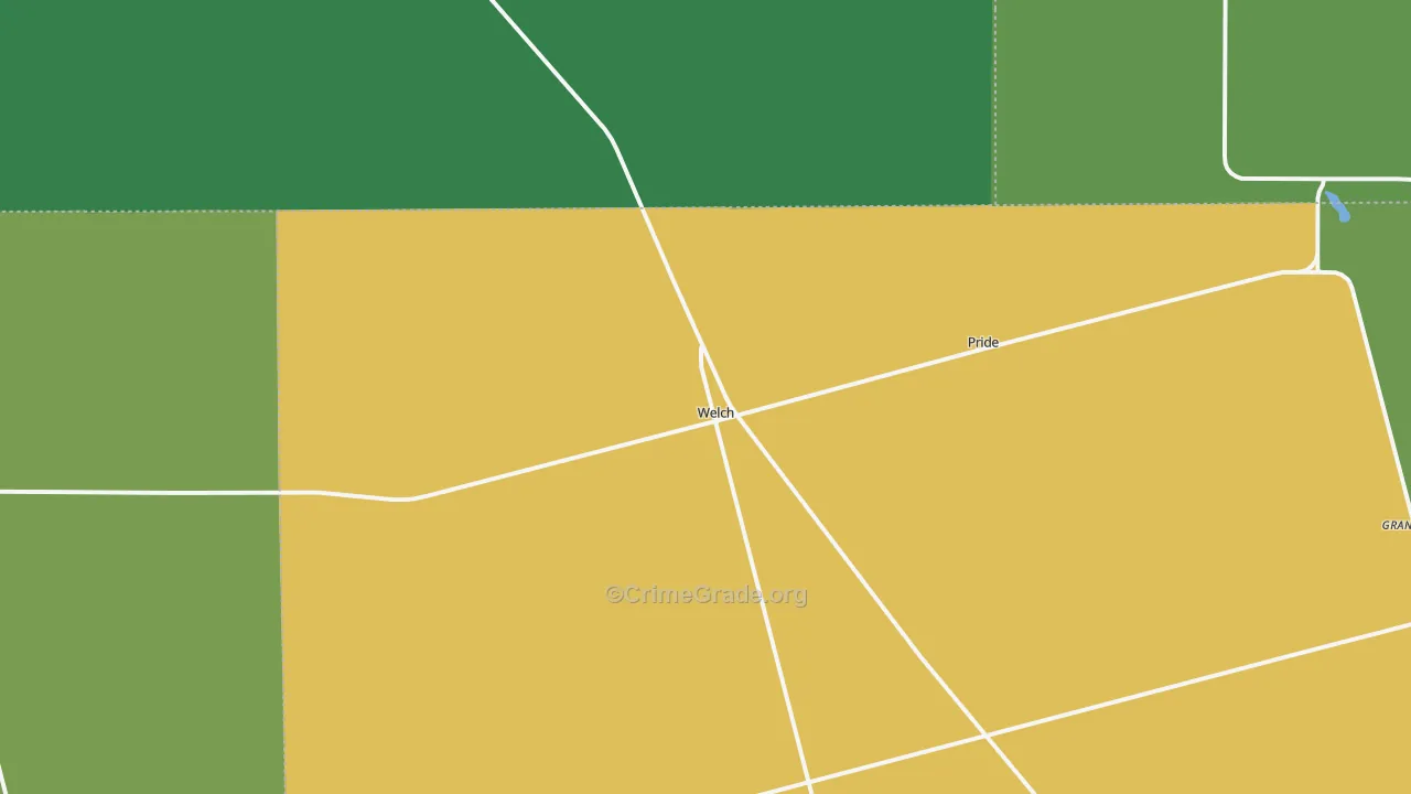 79377, TX Map of Vehicle Theft Rates