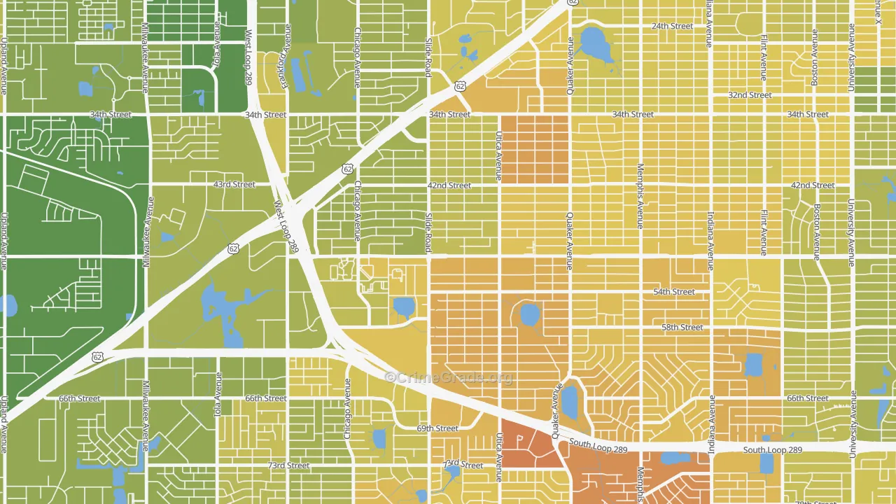 79414, TX Map of Vehicle Theft Rates