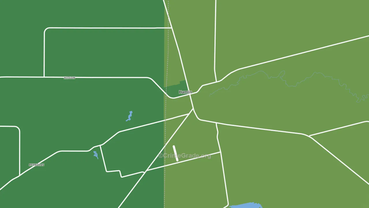 79520, TX Map of Vehicle Theft Rates