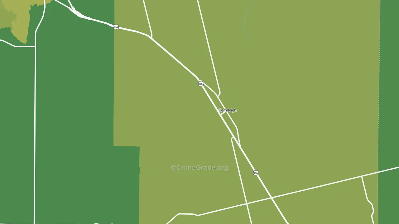79526, TX Map of Vehicle Theft Rates