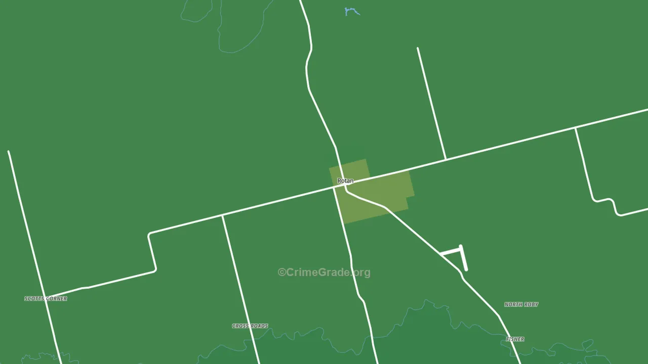 79546, TX Map of Vehicle Theft Rates