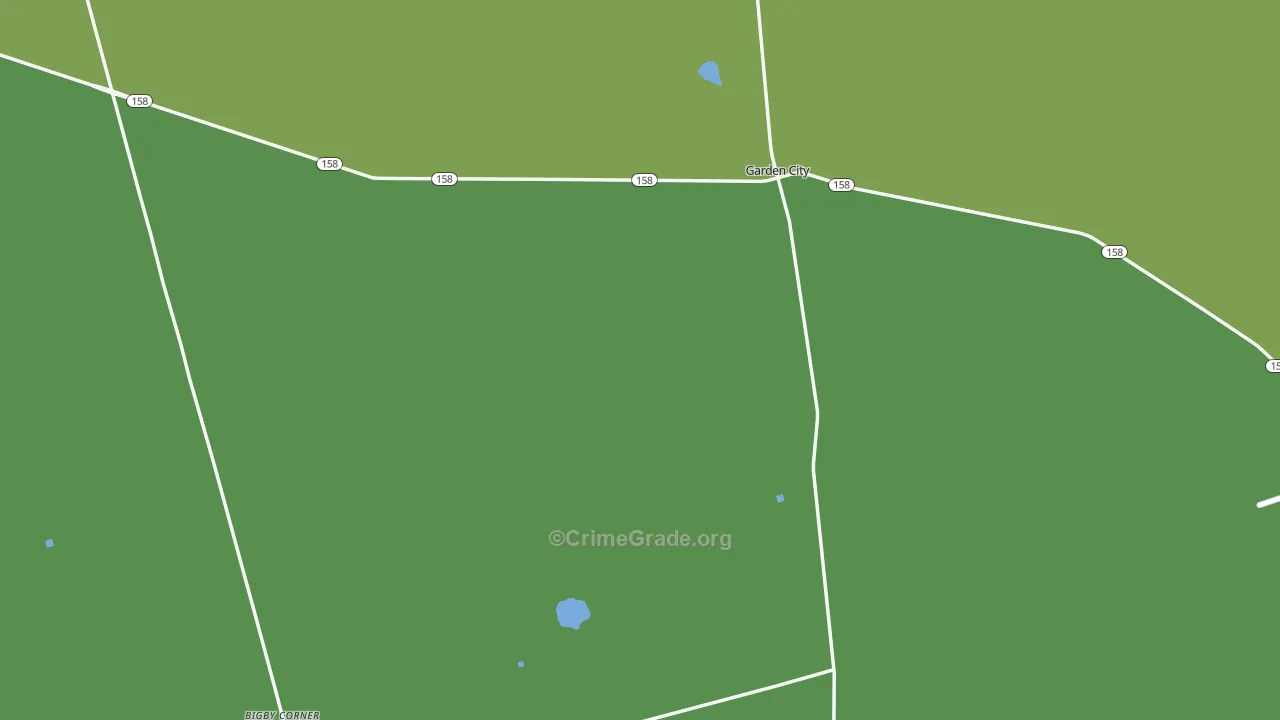 79739, TX Map of Vehicle Theft Rates
