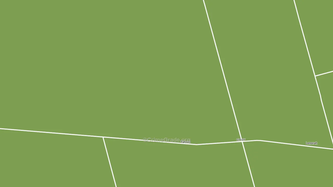 79783, TX Map of Vehicle Theft Rates