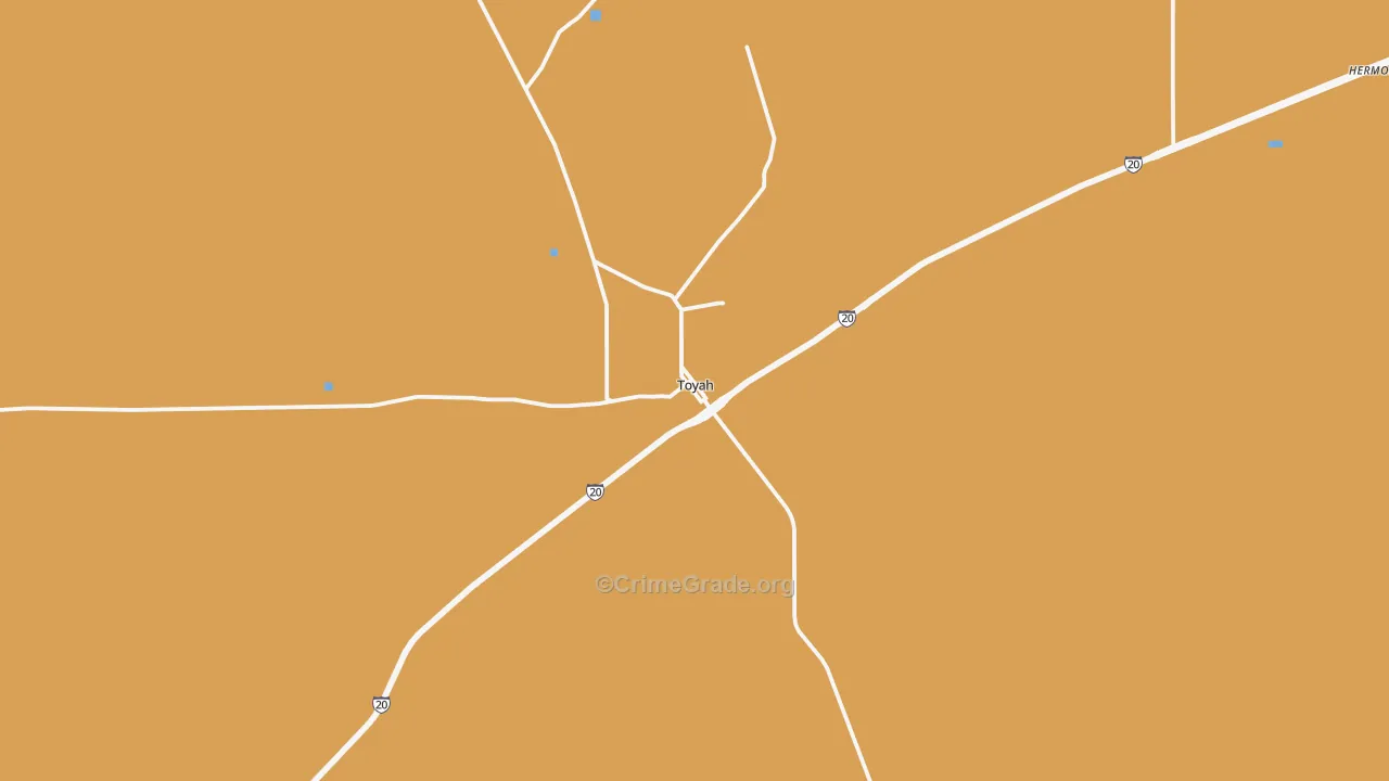 79785, TX Map of Vehicle Theft Rates