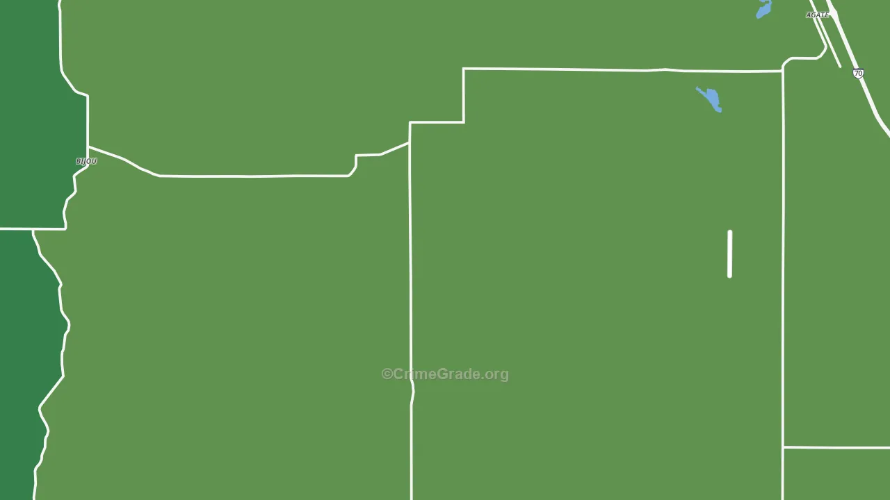 80101, CO Map of Vehicle Theft Rates