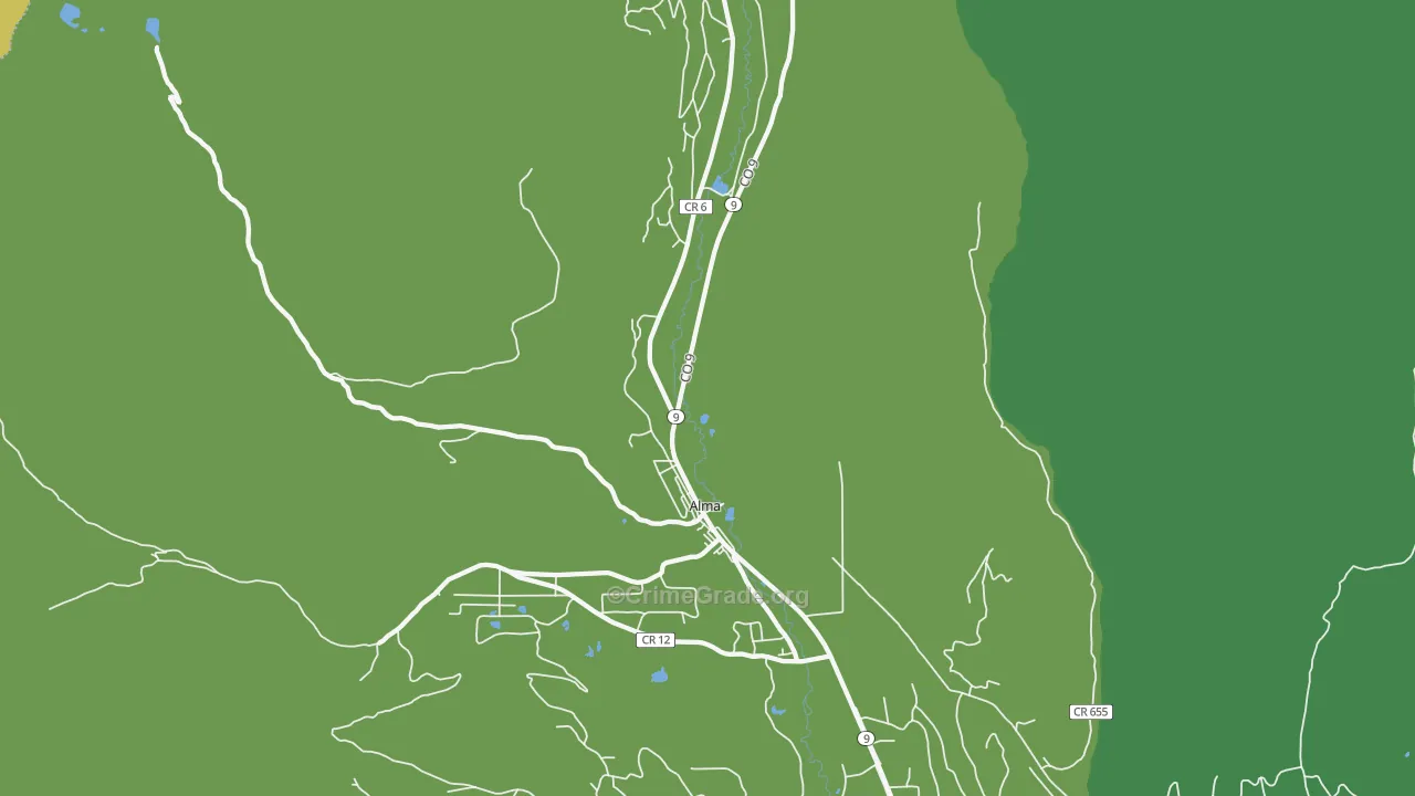 80420, CO Map of Vehicle Theft Rates