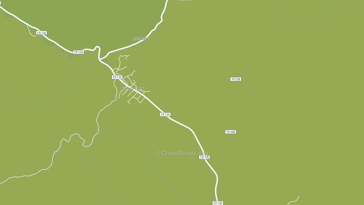 80425, CO Map of Vehicle Theft Rates