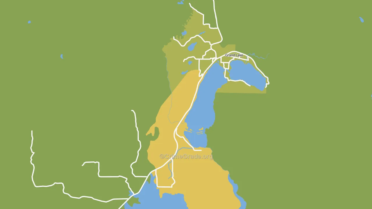 80447, CO Map of Vehicle Theft Rates