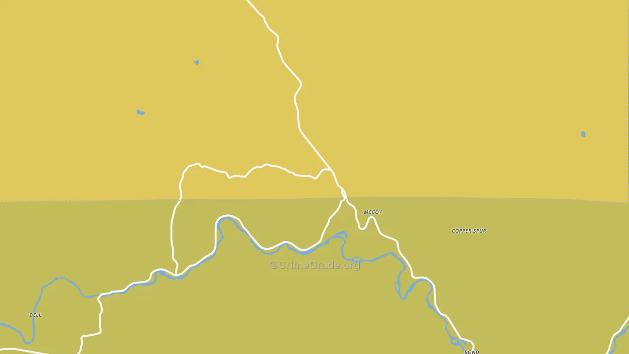 80463, CO Map of Vehicle Theft Rates