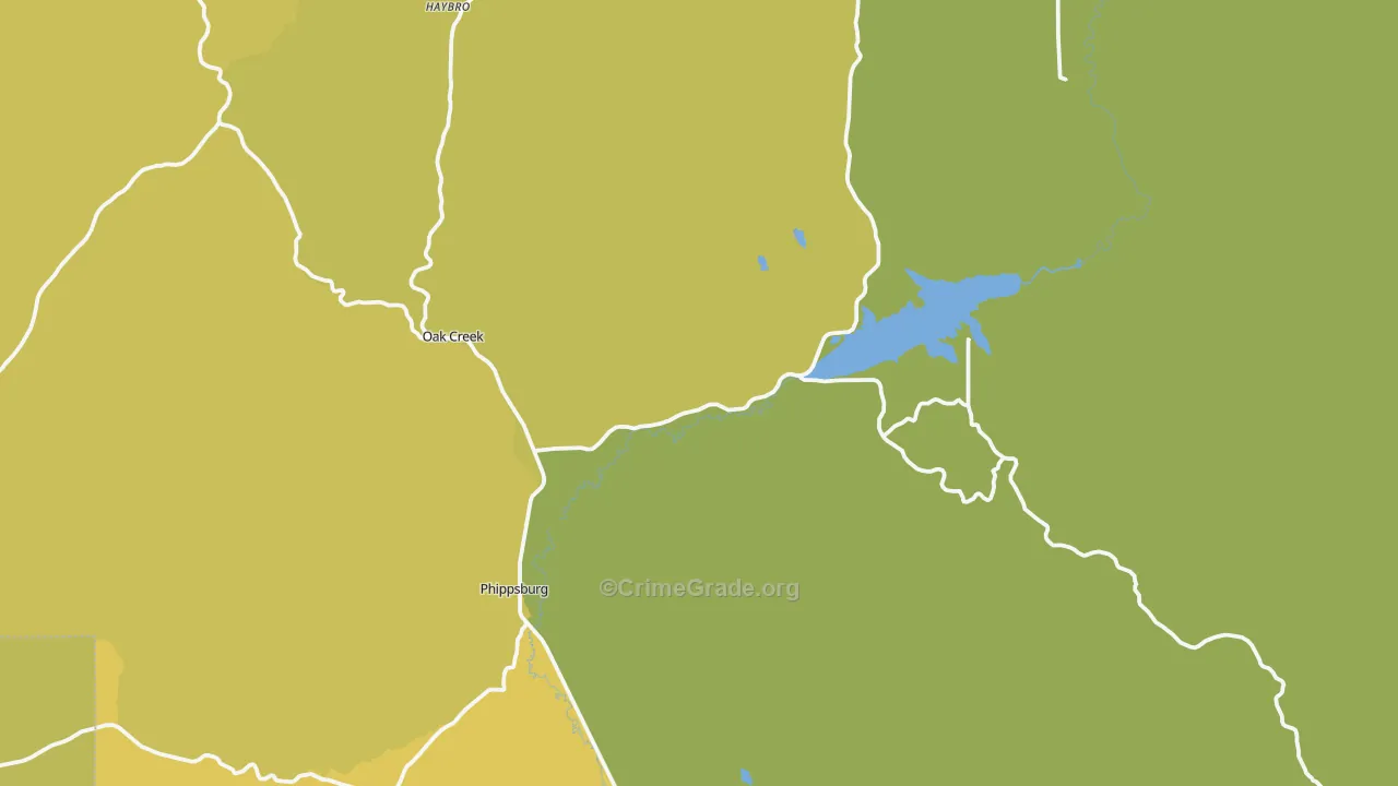 80467, CO Map of Vehicle Theft Rates
