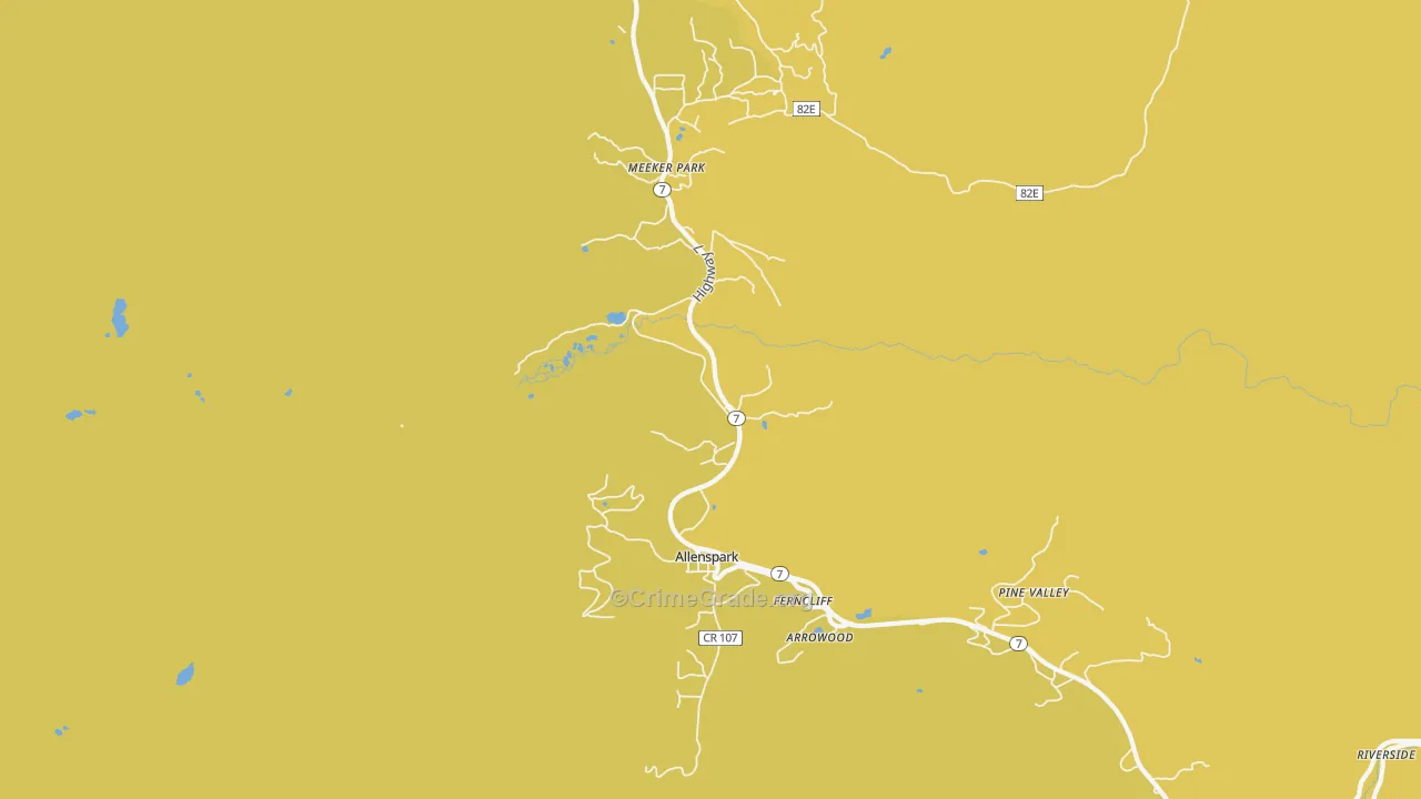 80510, CO Map of Vehicle Theft Rates