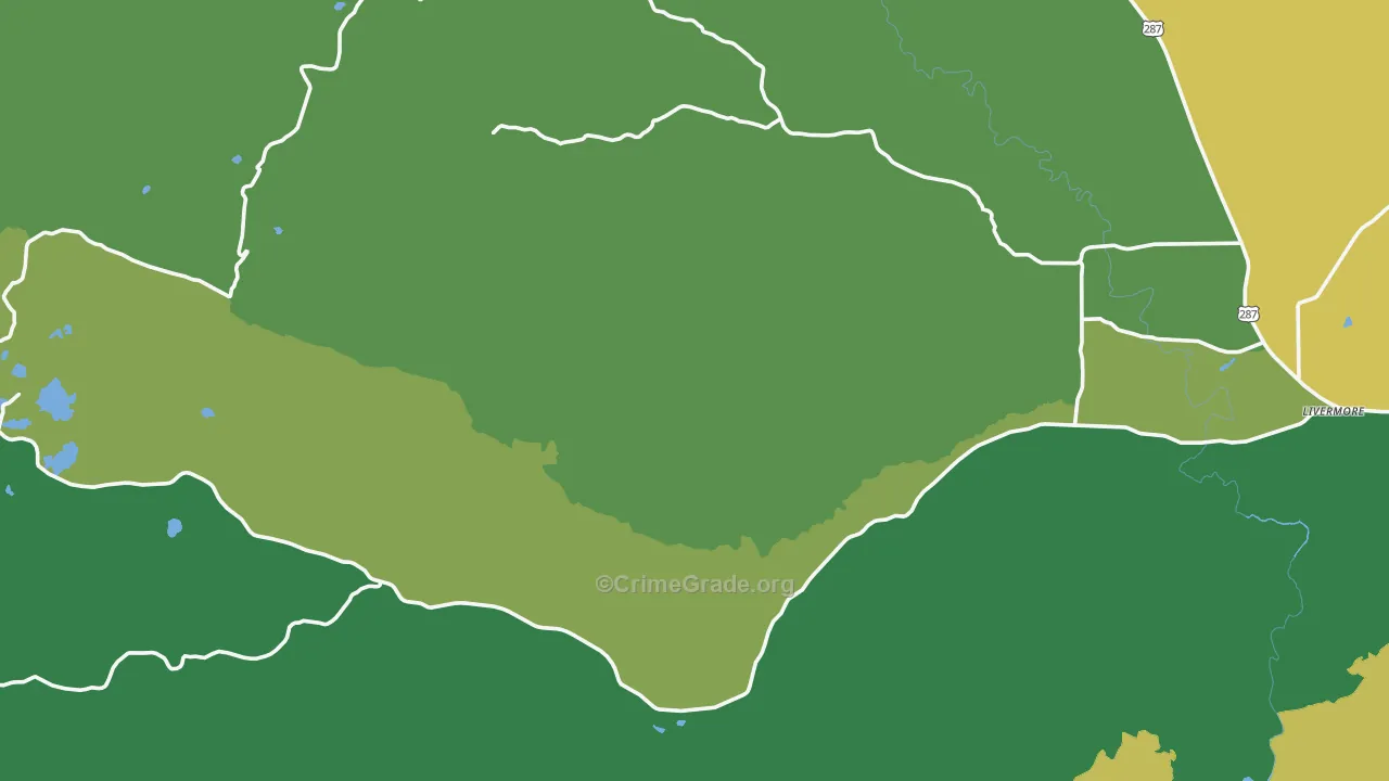 80536, CO Map of Vehicle Theft Rates