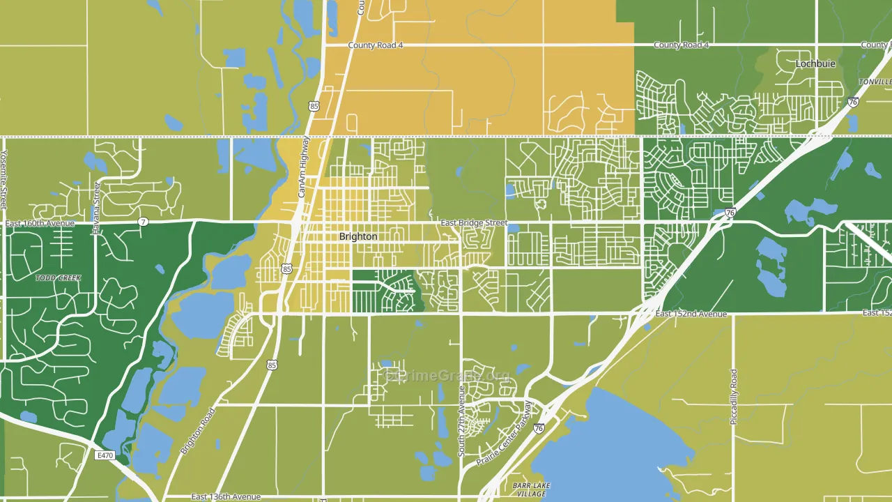 80601, CO Map of Vehicle Theft Rates