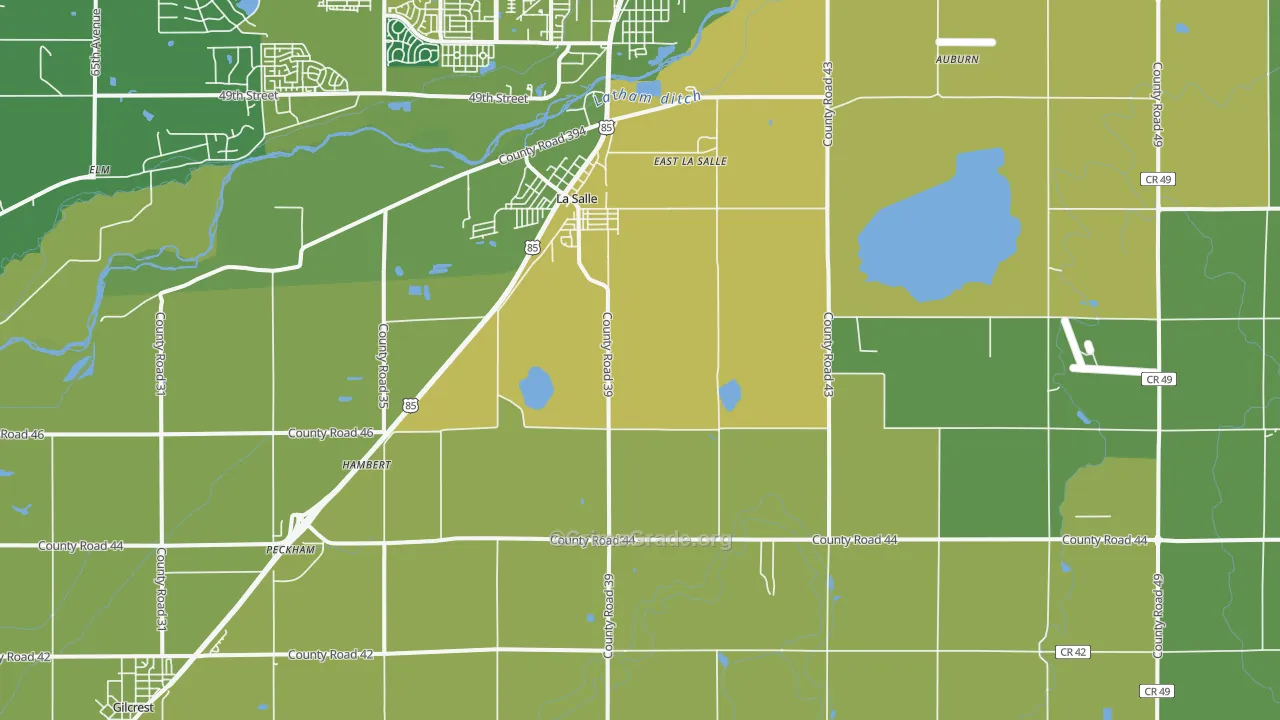 80645, CO Map of Vehicle Theft Rates