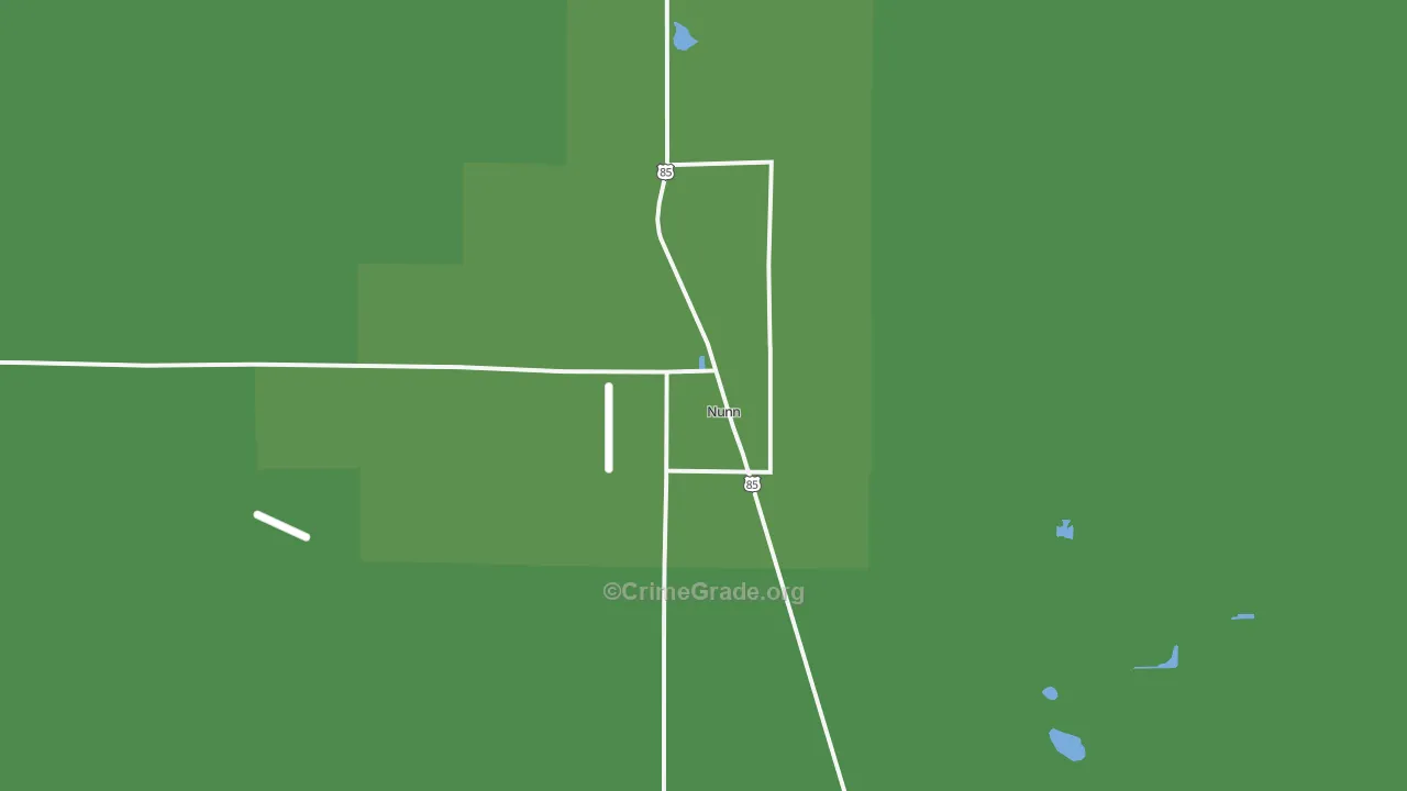 80648, CO Map of Vehicle Theft Rates