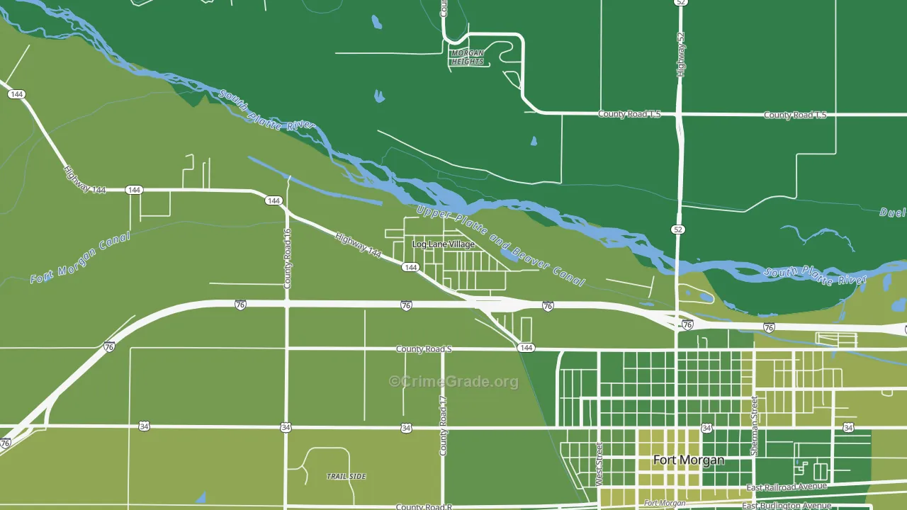 80705, CO Map of Vehicle Theft Rates