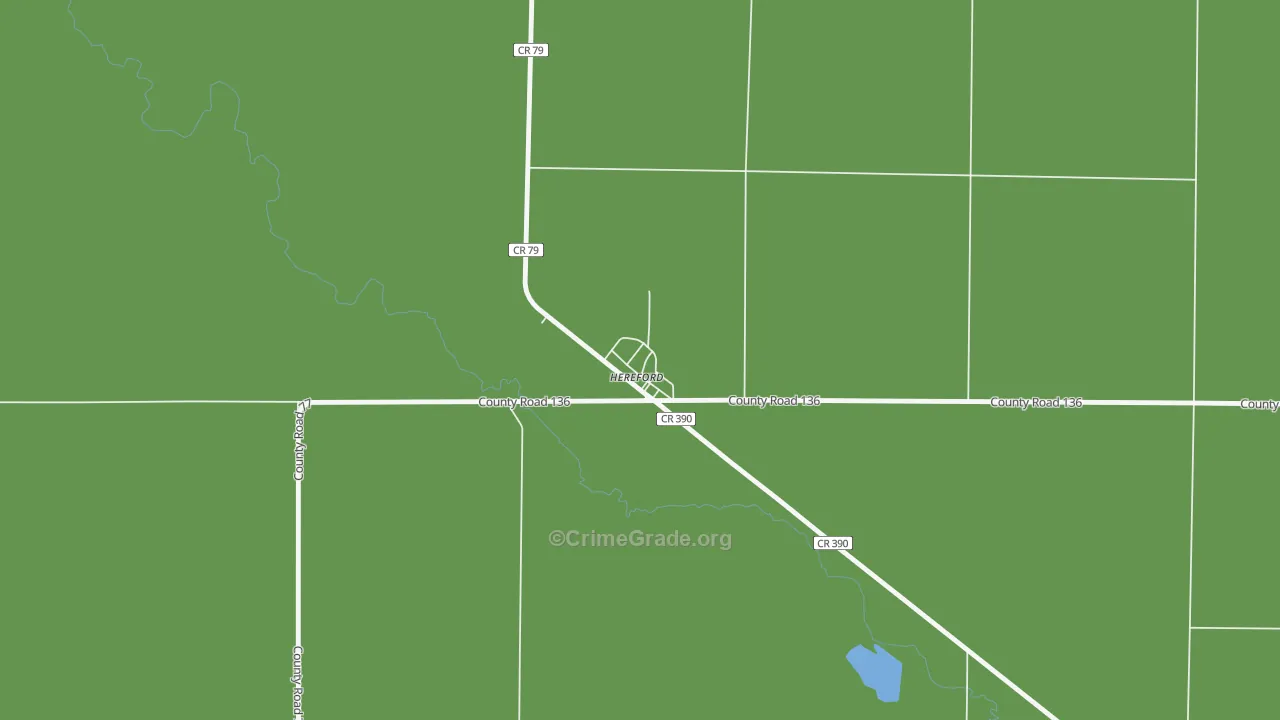80732, CO Map of Vehicle Theft Rates