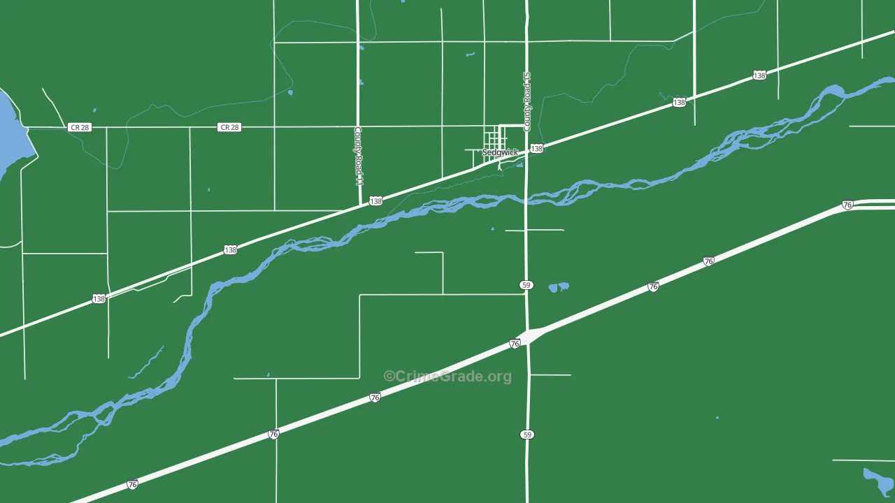 80749, CO Map of Vehicle Theft Rates