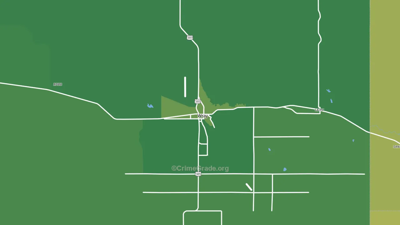 80758, CO Map of Vehicle Theft Rates