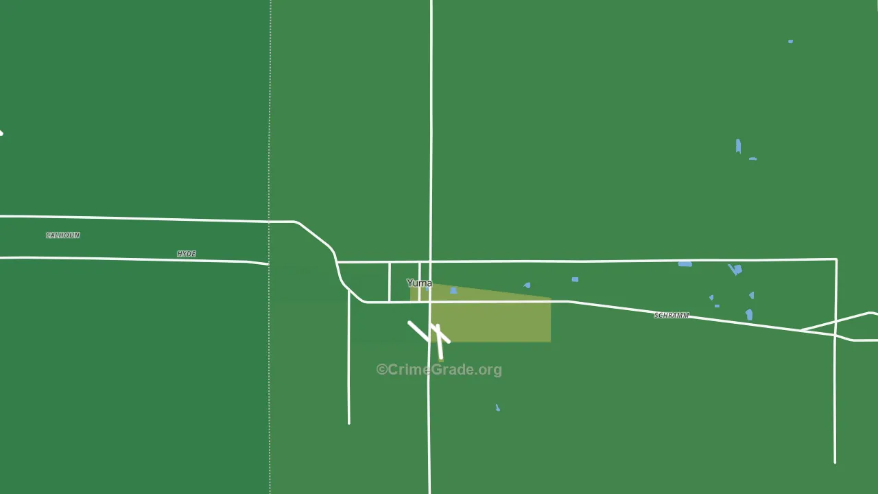 80759, CO Map of Vehicle Theft Rates