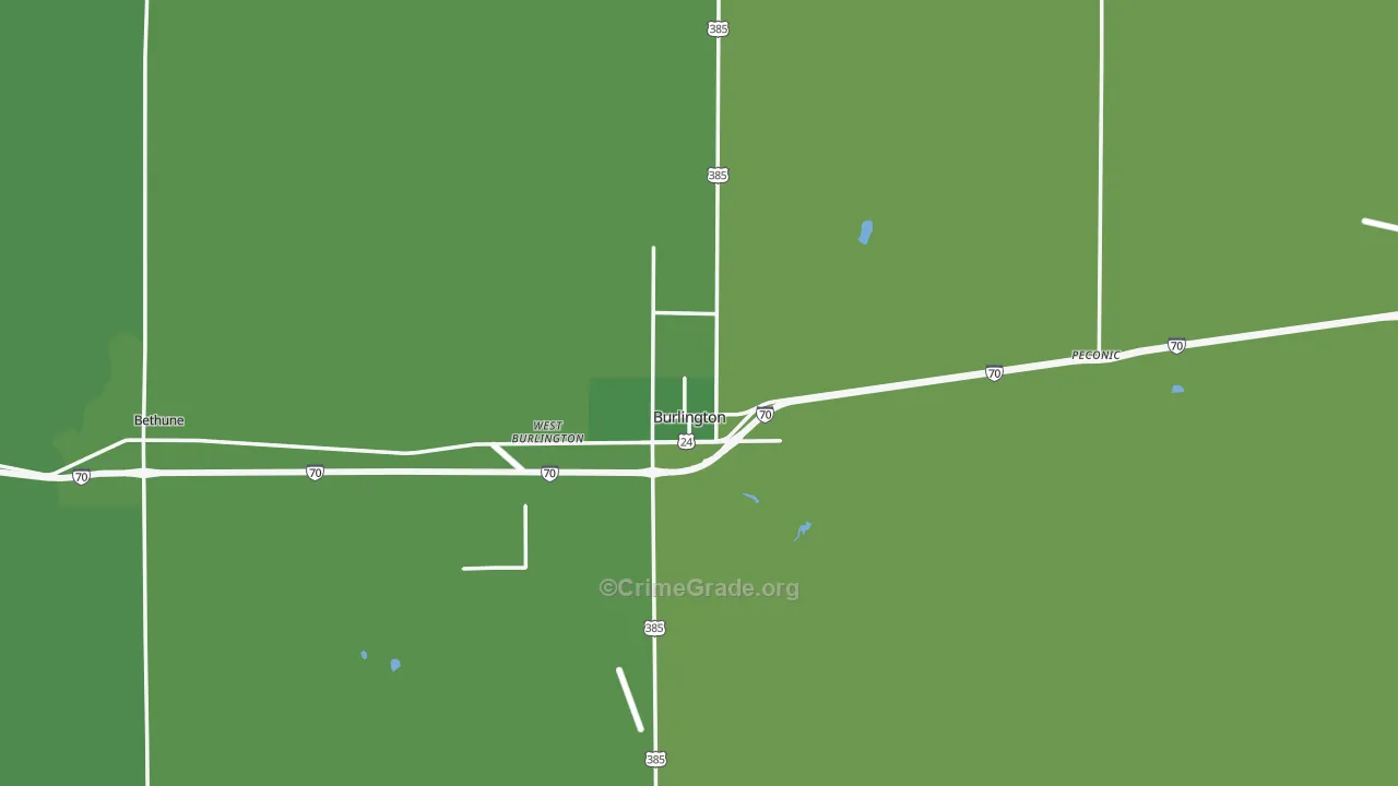 80807, CO Map of Vehicle Theft Rates