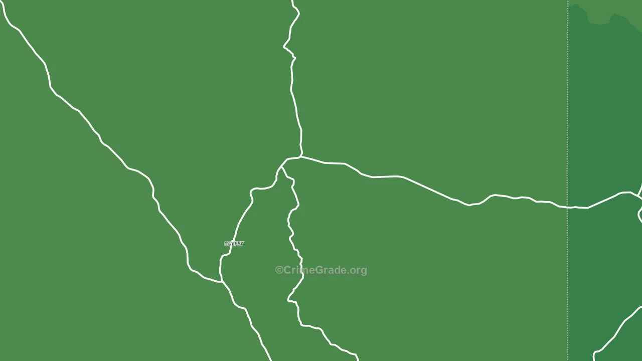 80820, CO Map of Vehicle Theft Rates