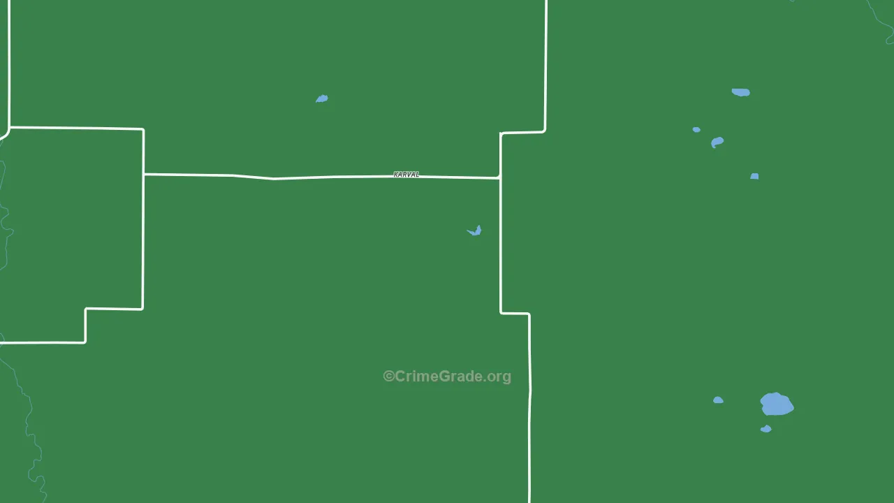 80823, CO Map of Vehicle Theft Rates