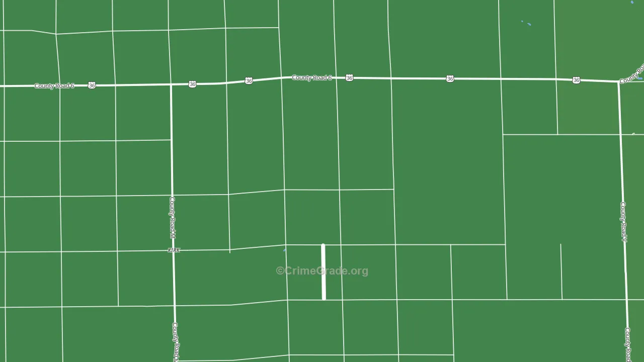 80824, CO Map of Vehicle Theft Rates