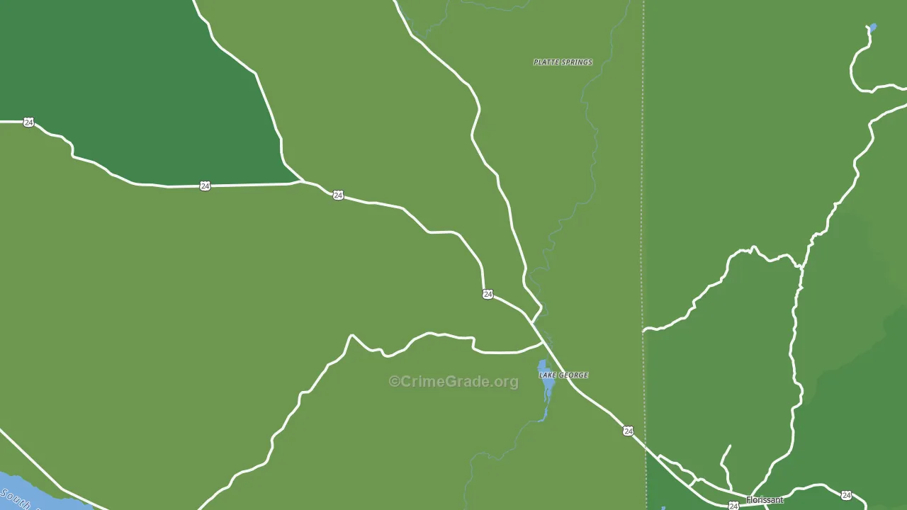 80827, CO Map of Vehicle Theft Rates