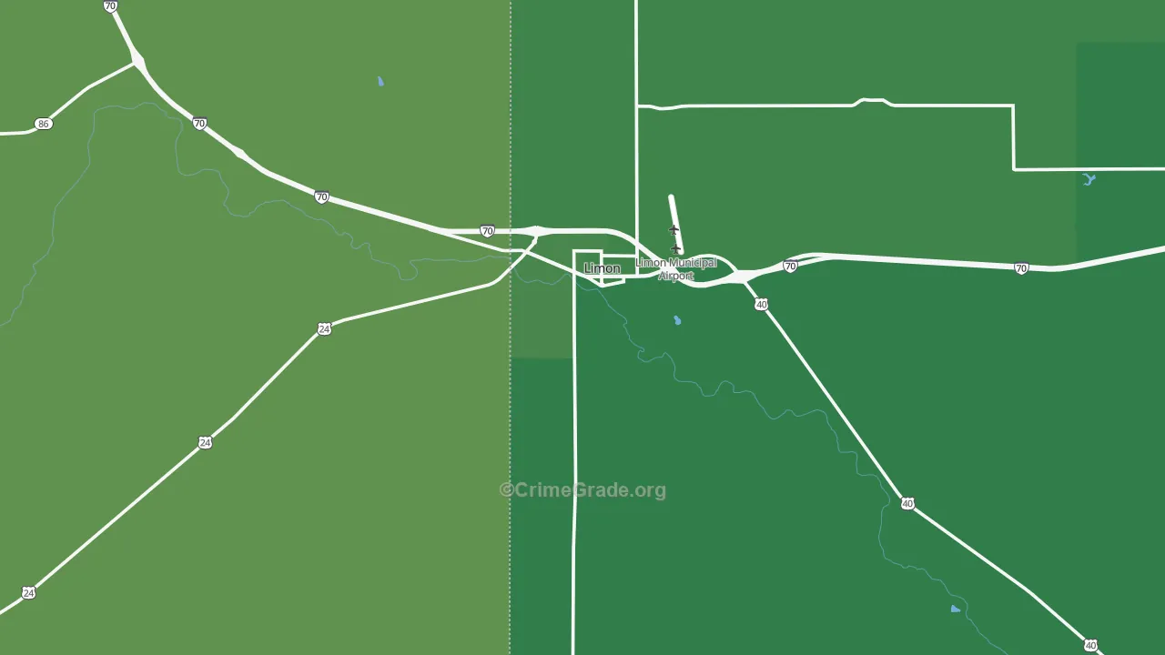80828, CO Map of Vehicle Theft Rates