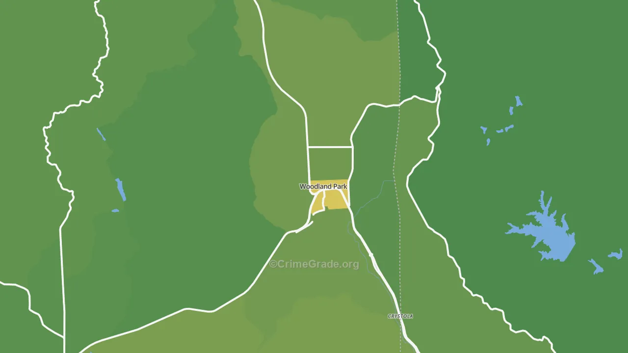 80863, CO Map of Vehicle Theft Rates